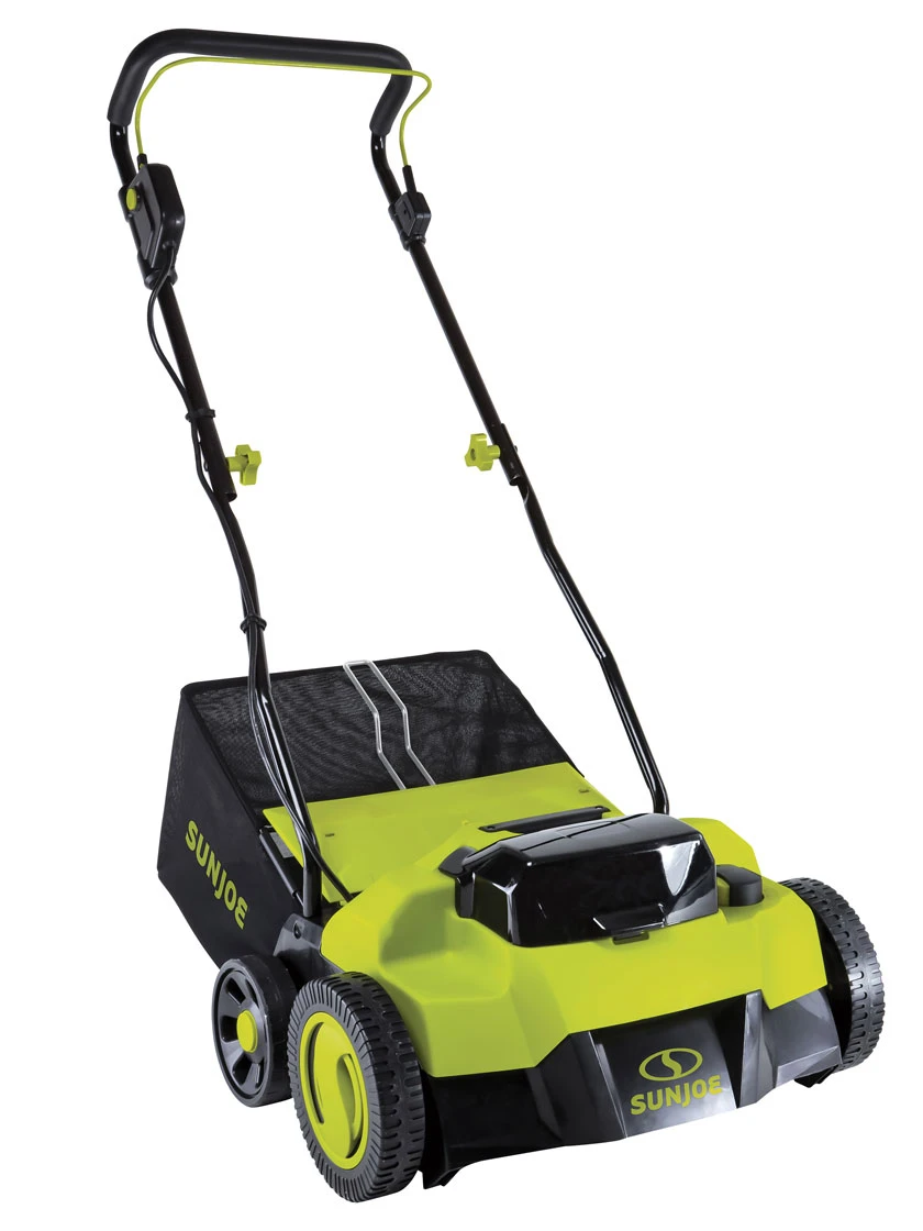 Sun Joe® 48V ION+ Cordless 15-Inch 5-Position Walk-Behind Lawn Dethatcher - Image 2