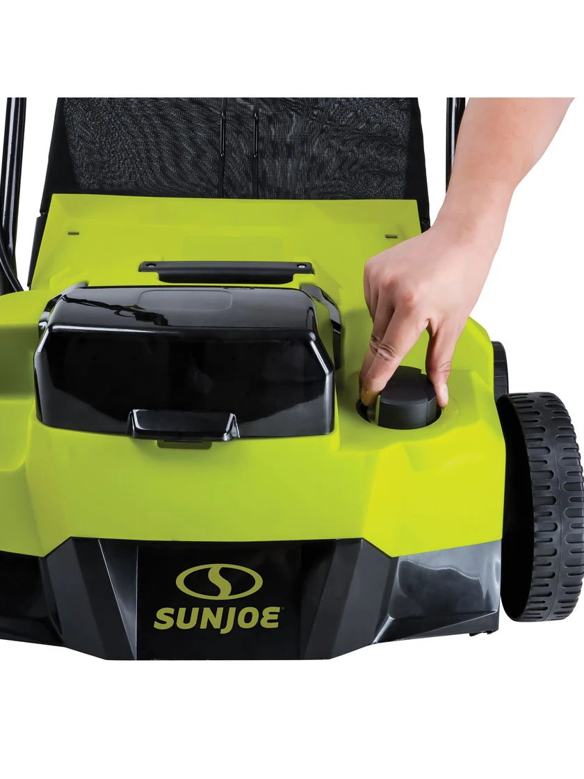 Sun Joe® 48V ION+ Cordless 15-Inch 5-Position Walk-Behind Lawn Dethatcher - Image 9