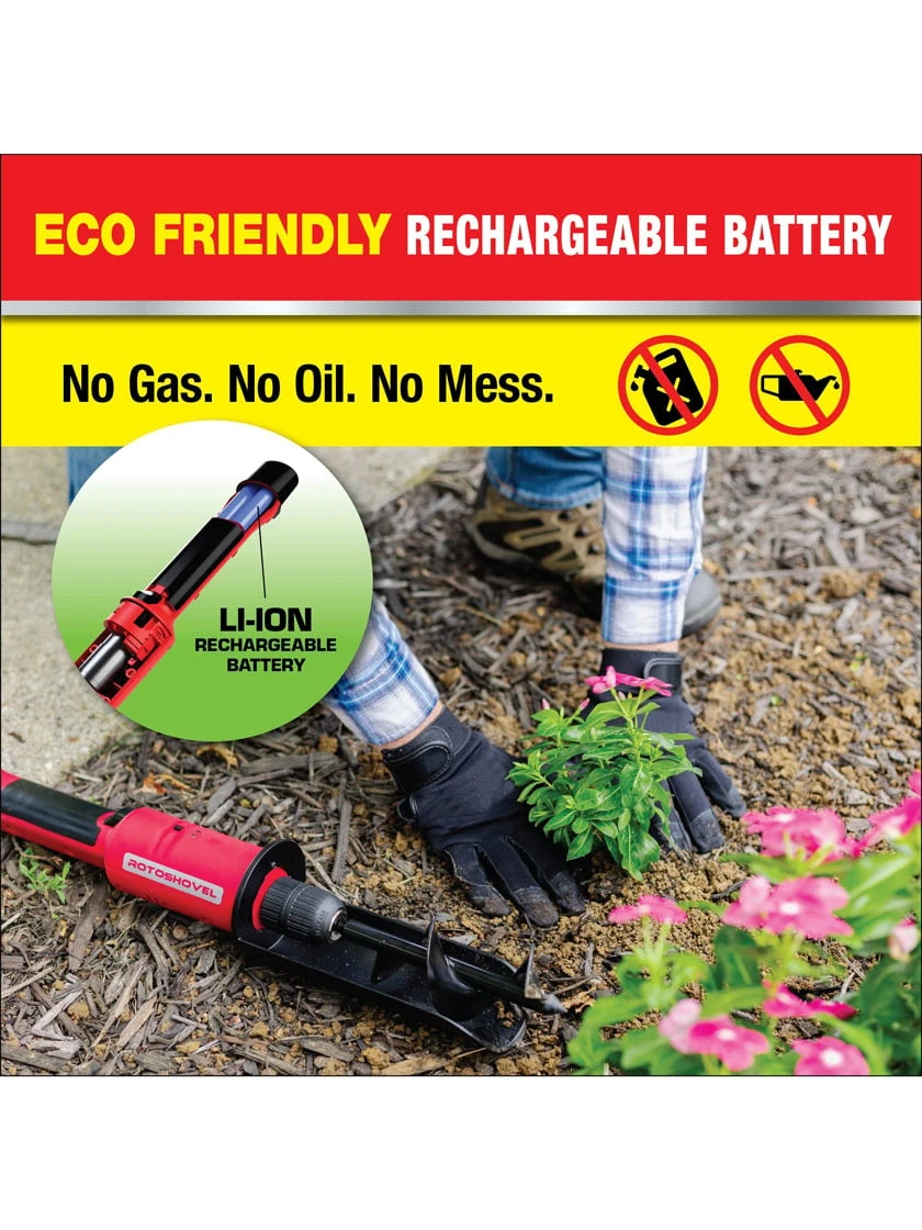 Rotoshovel Battery-Operated Garden Auger - Image 6