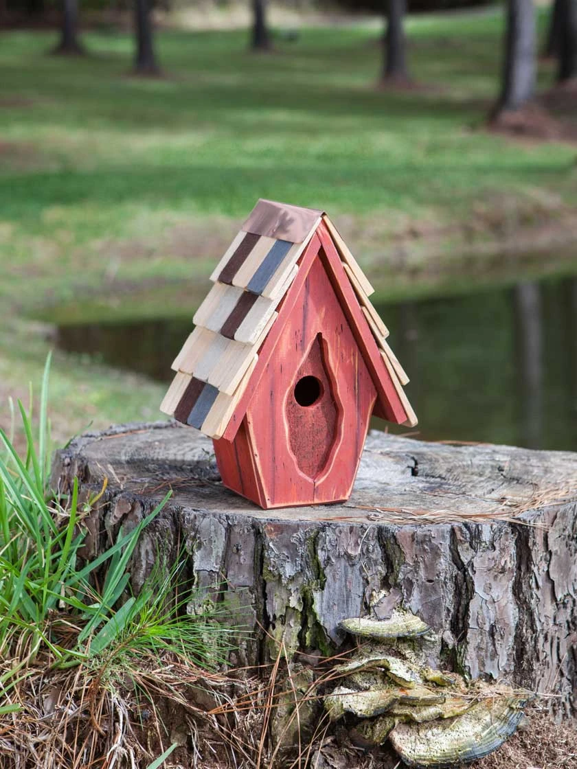 Vintage Wren Bird House - Image 3