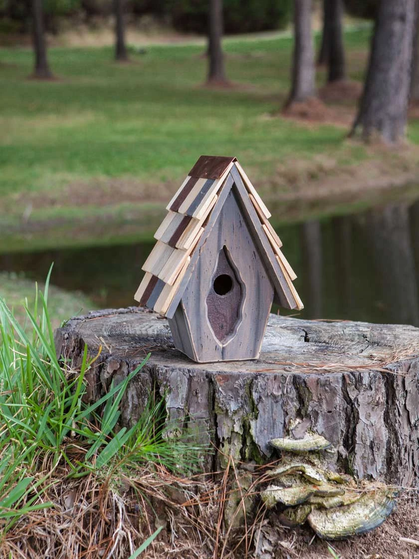 Vintage Wren Bird House - Image 2