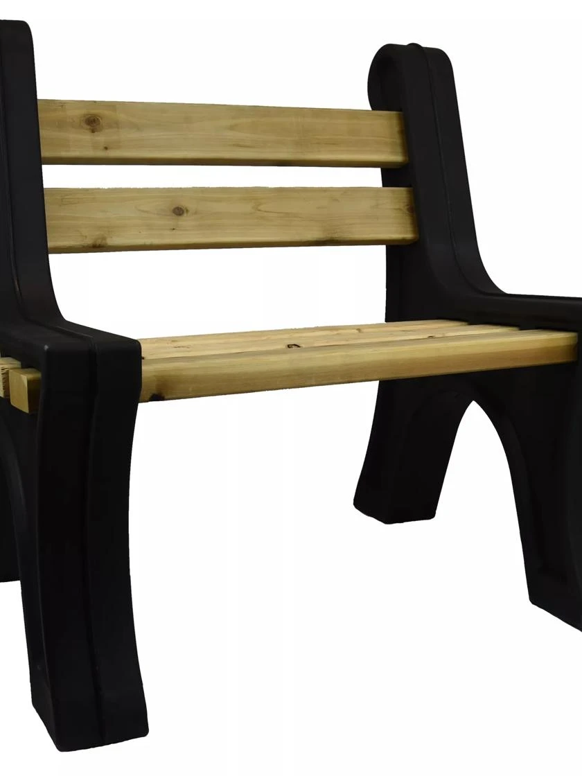 Custom Length Lightweight Indoor Or Outdoor Bench Ends - Image 4