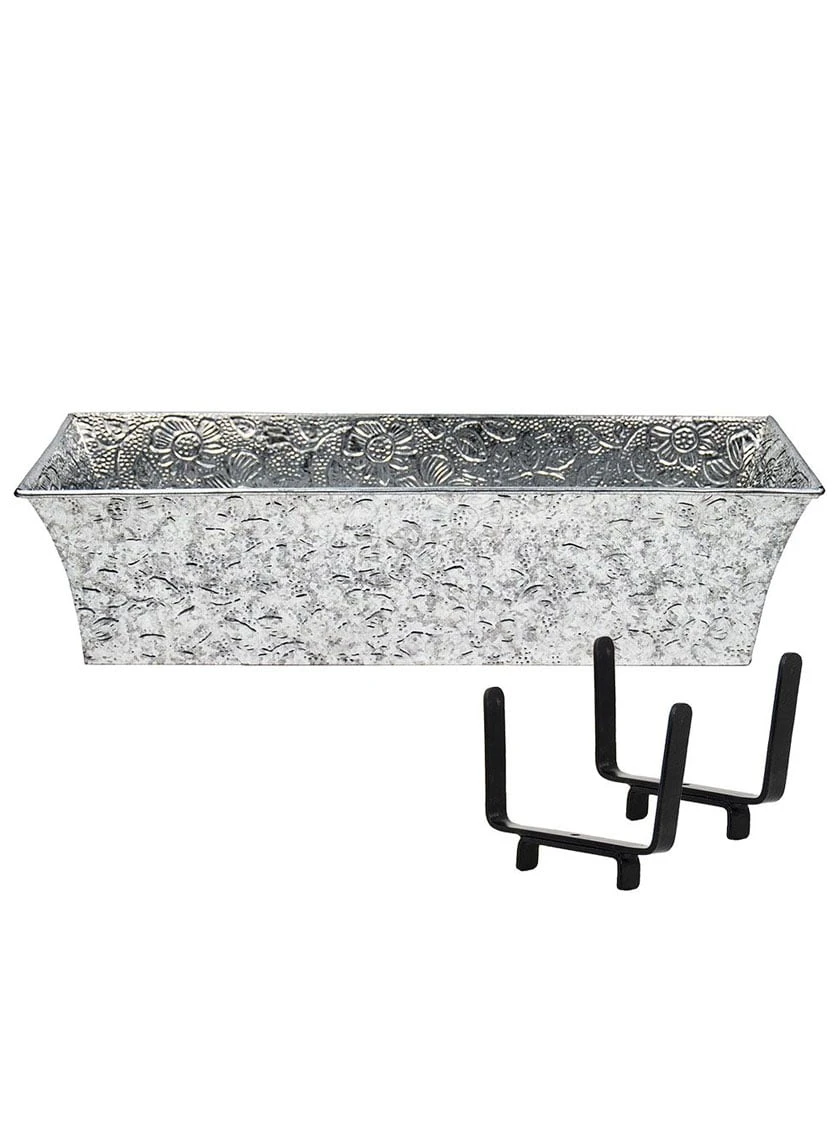 Achla Designs Handrail Flowerbox Bracket Kit For Rail - Image 4