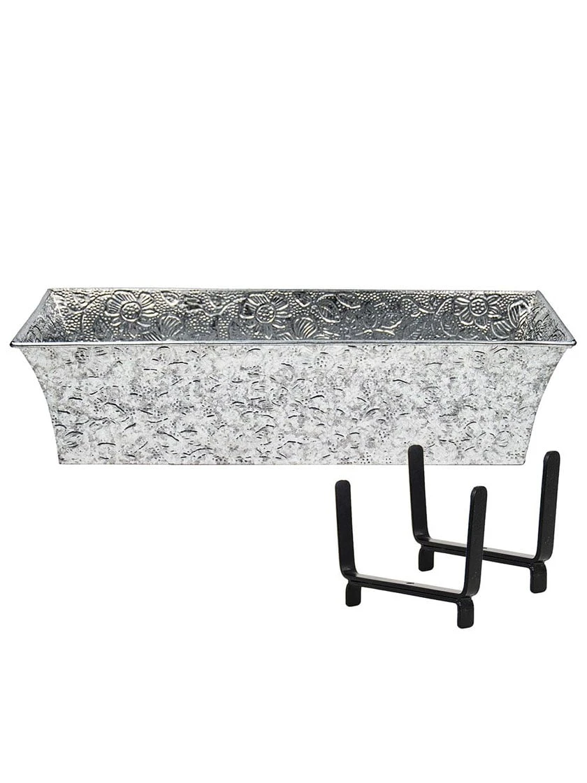 Achla Designs Handrail Flowerbox Bracket Kit For Rail - Image 2