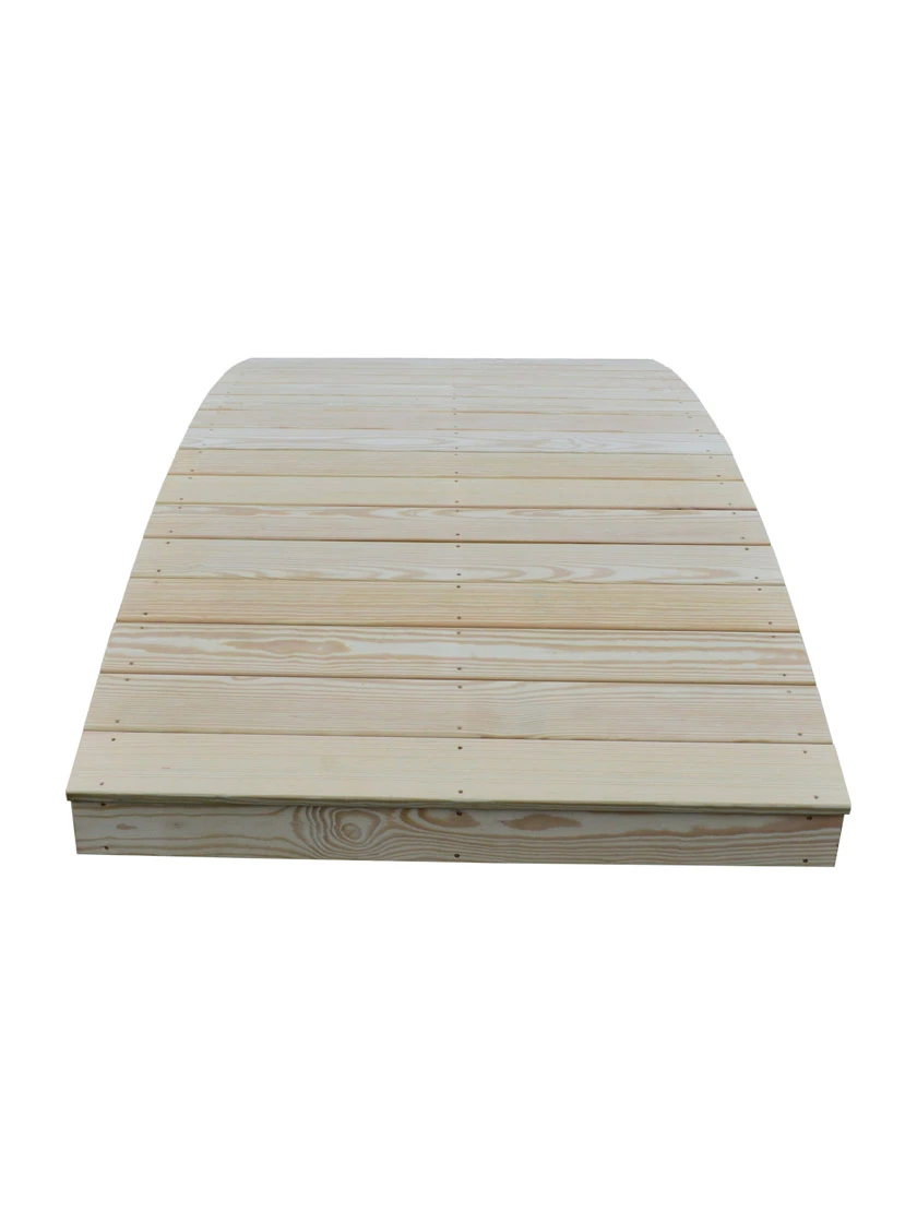 Plank Garden Bridge Unfinished 4' X 8' - Image 3