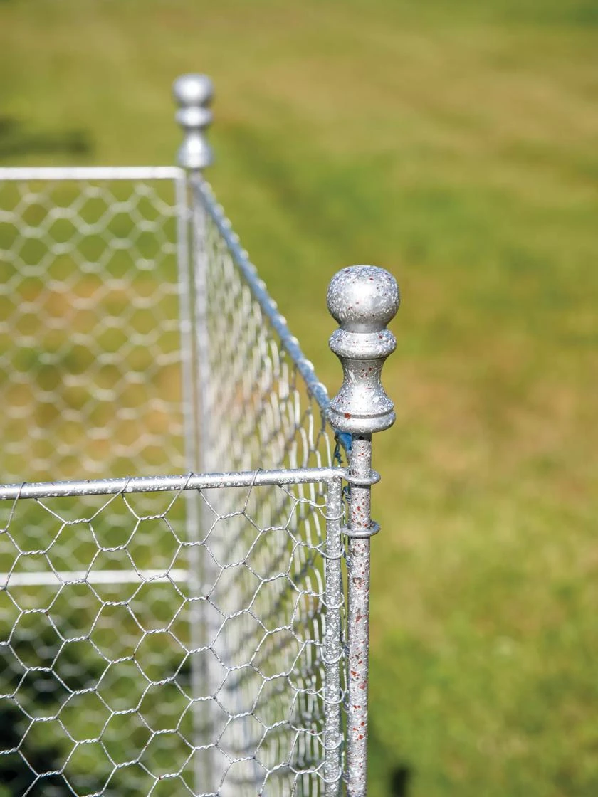 Tall Chicken Wire Critter Fence Extension Panel, Set Of 2 - Image 8
