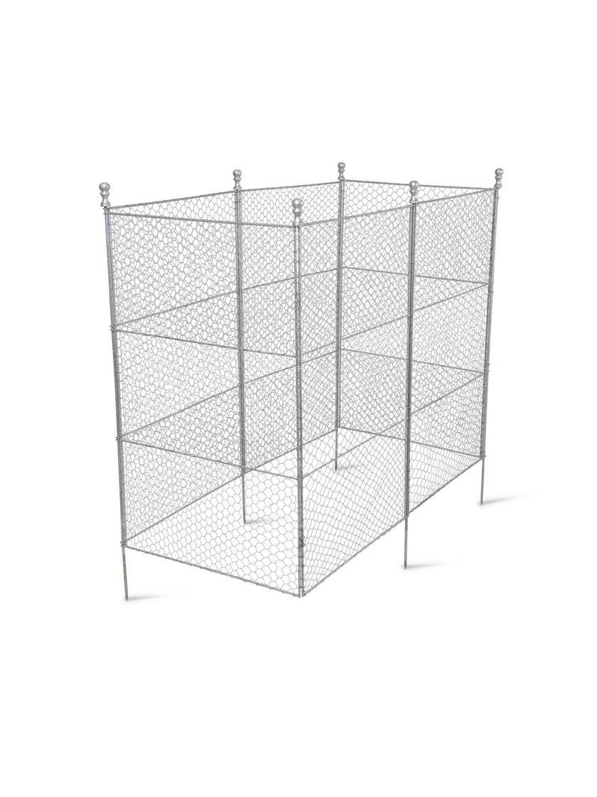 Tall Chicken Wire Critter Fence Extension Panel, Set Of 2 - Image 9