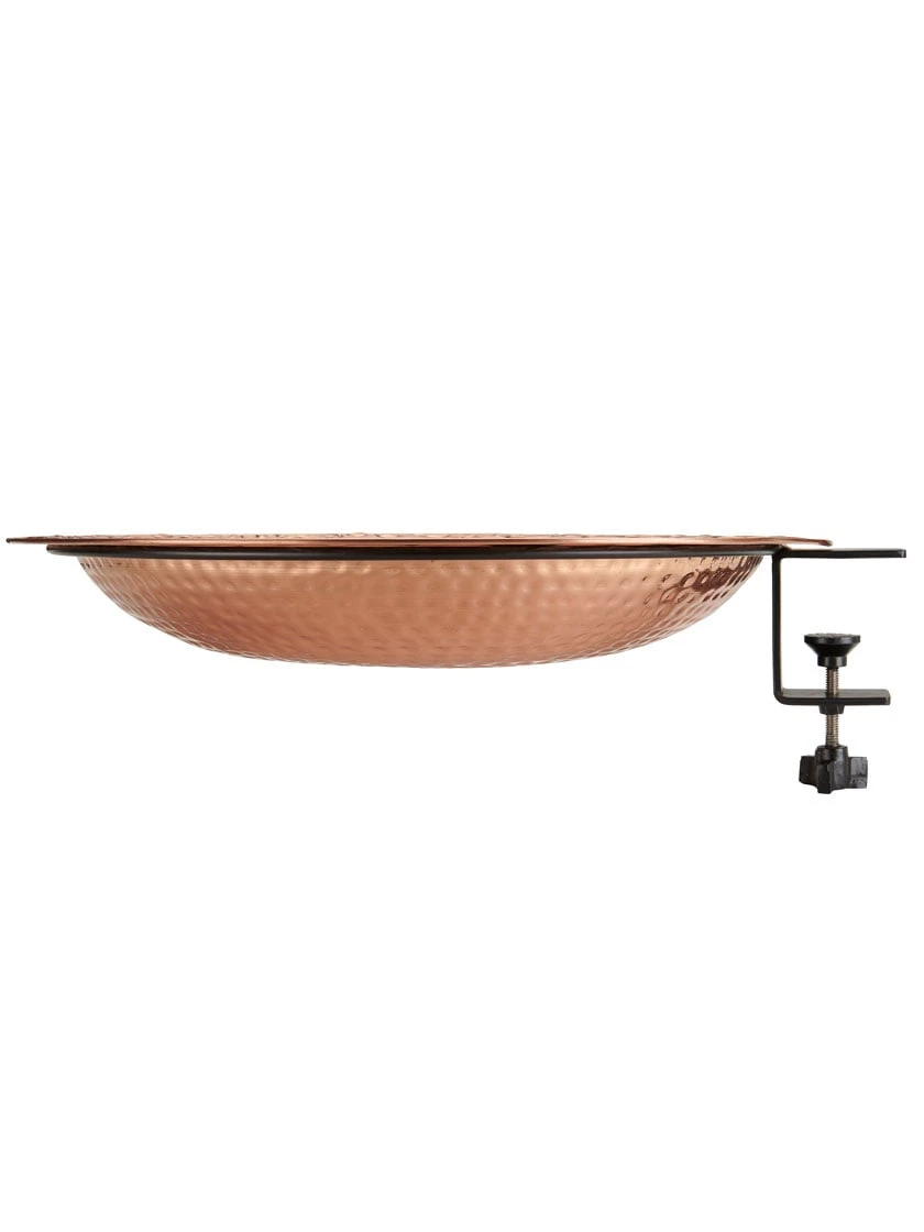 Pure Copper Bird Bath Deck Mount - Image 3