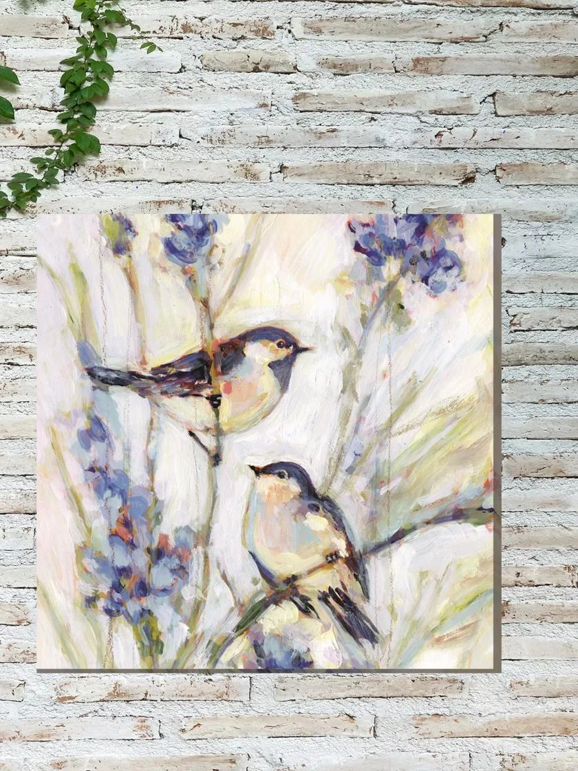 Meadow Blue No 2 Outdoor Wall Art - Image 2