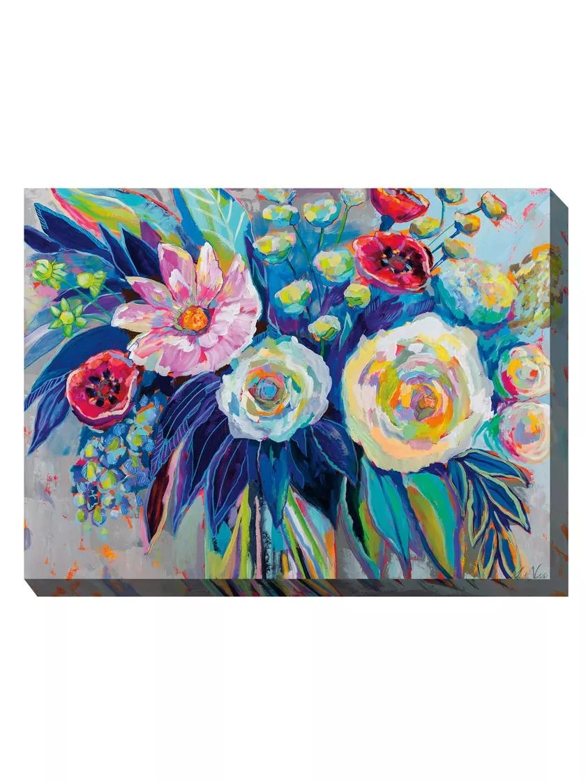 Floral Array Outdoor Wall Art - Image 3