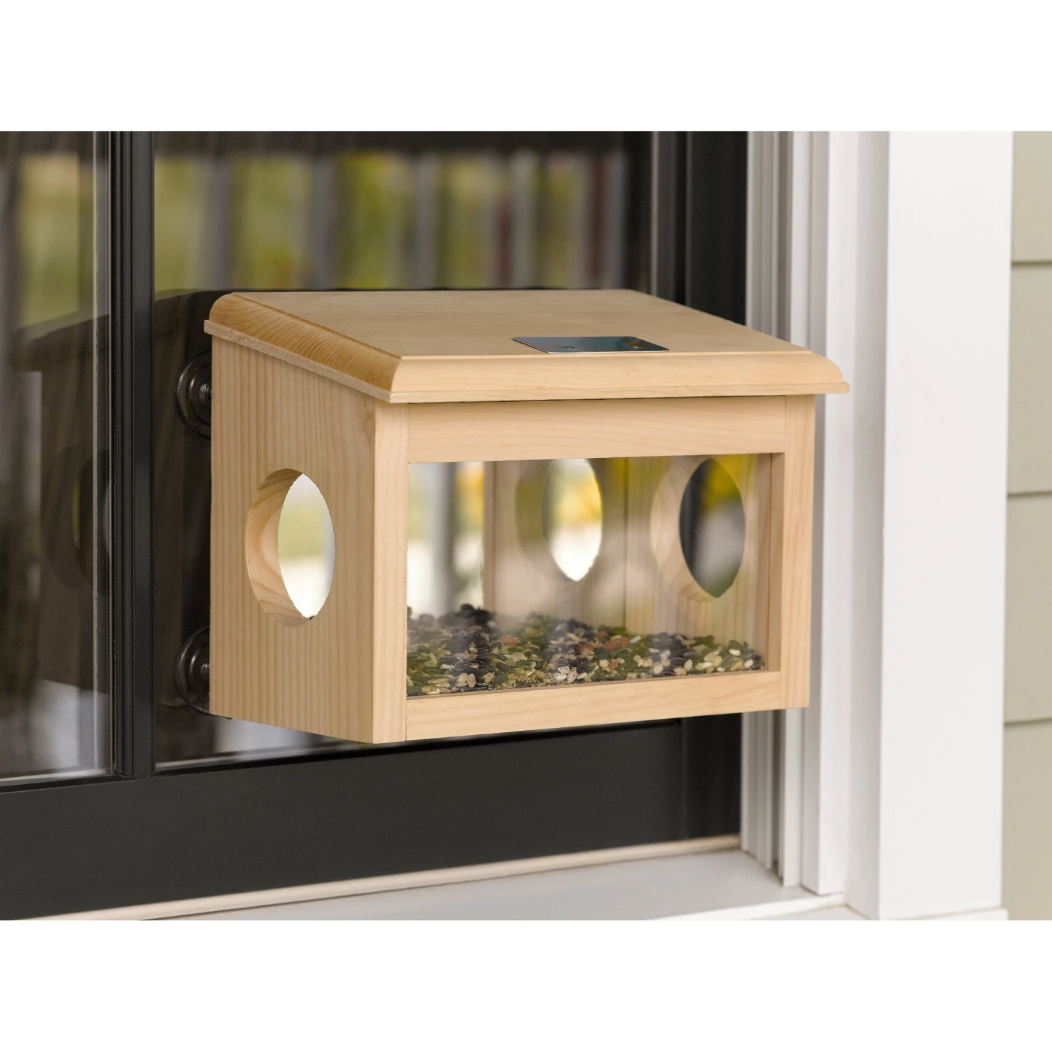 Mirrored Window Bird Feeder